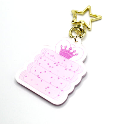 Book Princess Keychain