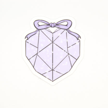 Purple Hearts (Die Cut) Sticker