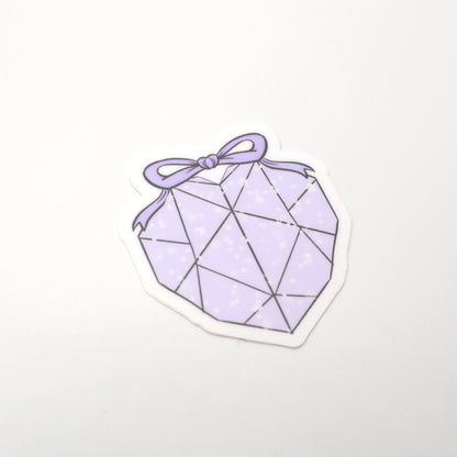 Purple Hearts (Die Cut) Sticker